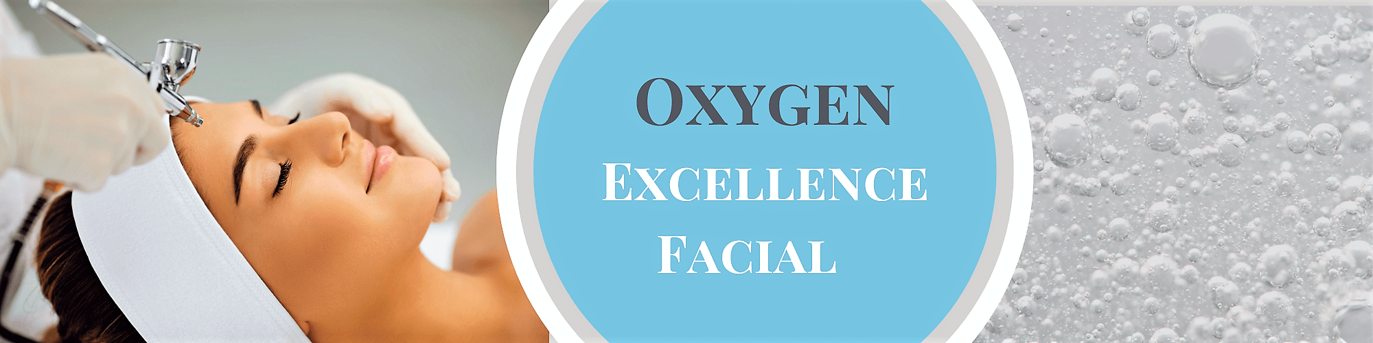 Oxygen facial for deep hydration and skin regenerating.